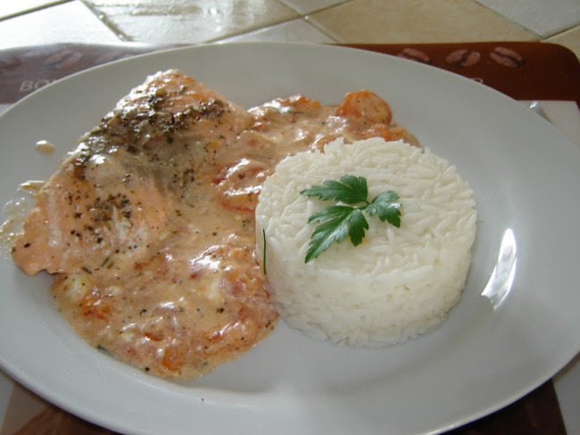 Saumon Sauce Mascarpone Recette Par Karine Cuisine