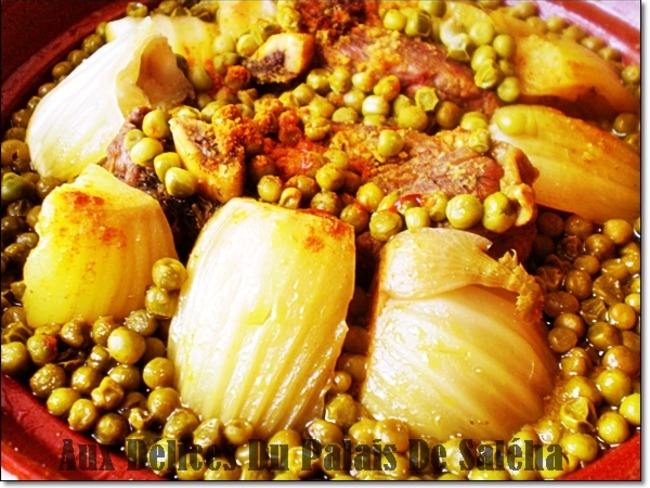Tajine De Petits Pois Et Fenouil Recette Par Auxdelicesdupalais