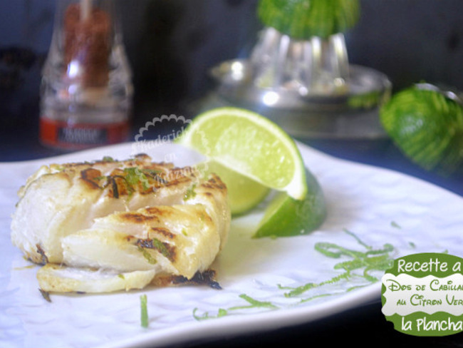 Dos De Cabillaud Marine Au Citron Vert Recette Par Kaderick