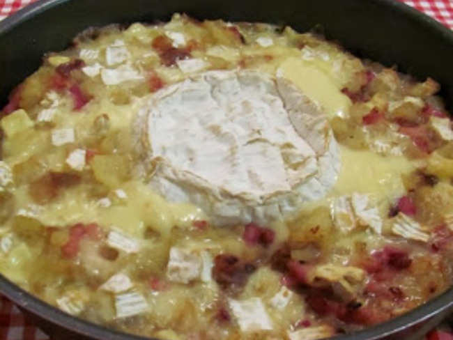 Gratin De Pommes De Terre Lardon Et Camembert