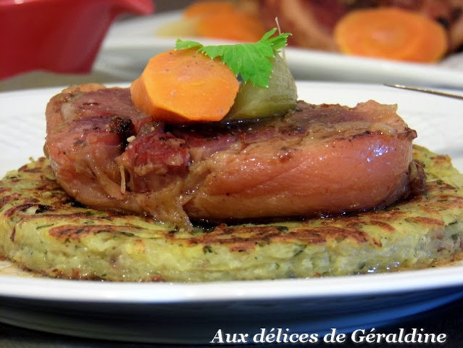 Jarret De Porc Confit Recette Par Aux Delices De Geraldine