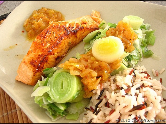 Paves De Saumon Minceur Aux Saveurs Asiatiques Recette Par Happy