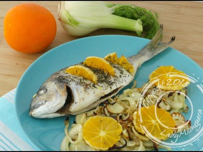 Daurade Rotie A L Orange Et Au Fenouil Recette Par Happy Papilles