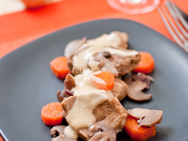 Blanquette De Veau Aux Champignons Recette Par Stella Cuisine