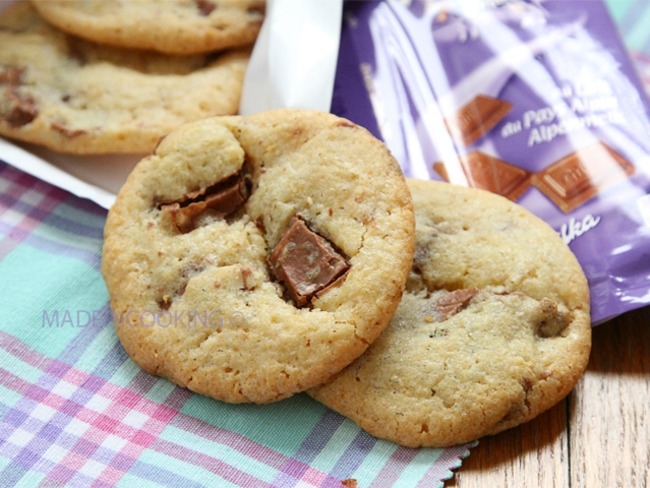 Cookies Croustillants Aux Pepites De Chocolat Milka Recette Par