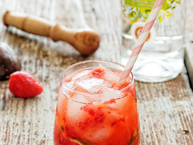 Caïpirinha Recettes : Caïpirinha Fraise Passion