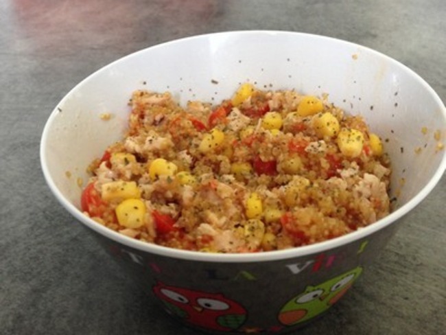 Salade De Quinoa Au Thon Recette Par Rolly