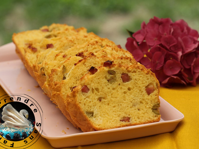 Cake Aux Olives Et Au Jambon Recette Par A Prendre Sans Faim