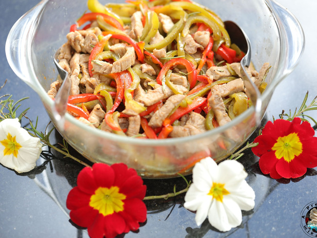 Saute De Veau Aux Poivrons Recette Par A Prendre Sans Faim