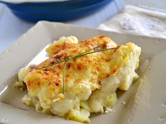 Gratin De Chou Fleur Et Pomme De Terre Au Cumin Recette Par