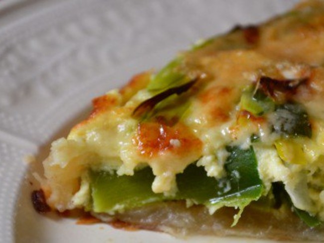 Quiche Vegan Aux Poireaux A La Maniere De La Miacucina Recette