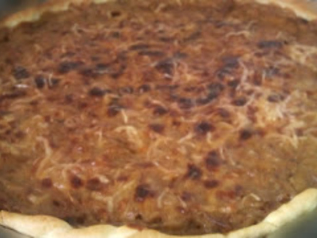 Tarte Salee Aux Oignons A La Creme Une Quiche Aux Oignons A La