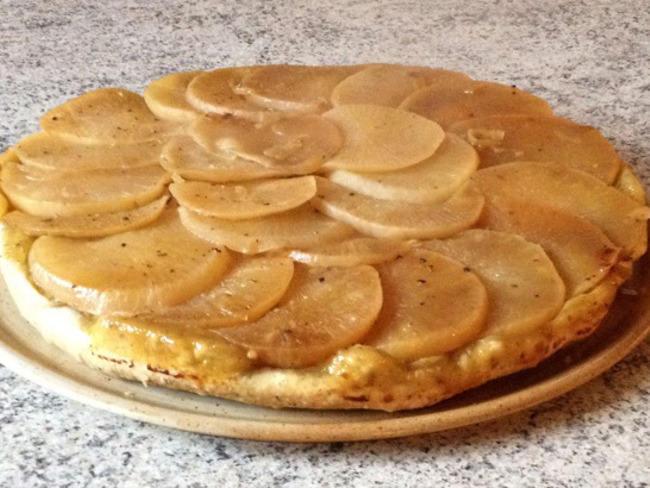 Tarte Tatin Aux Navets Chevre Et Miel Recette Par Cuisine Blog