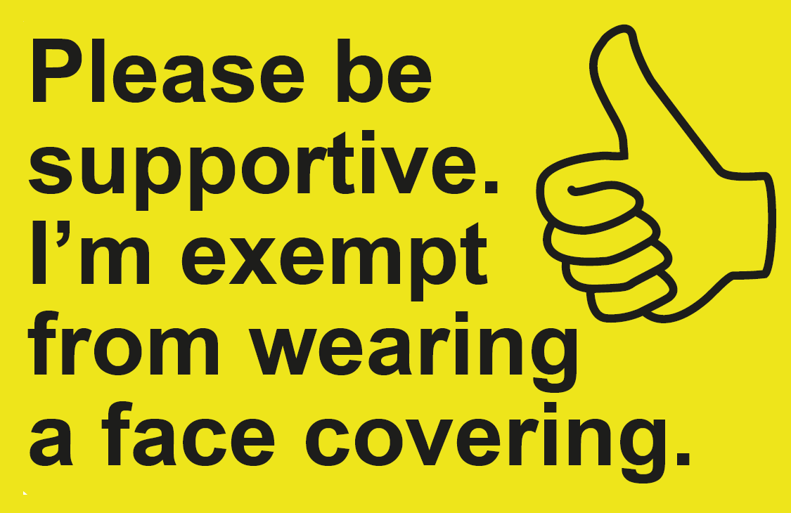 Helping Hand - face coverings