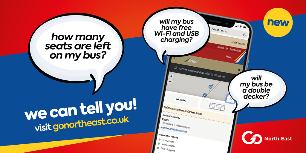 Social distancing - how many spaces are left on my bus?