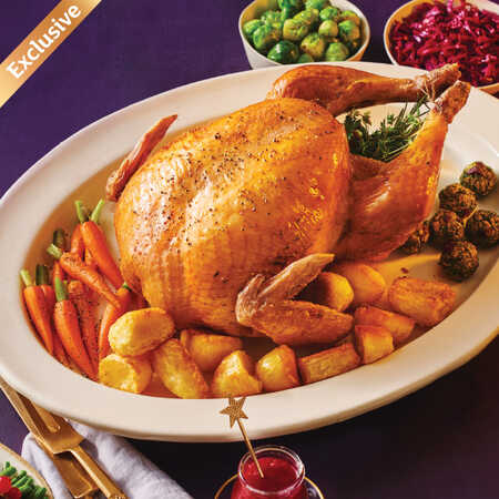 British free range game hung turkey Food to Order