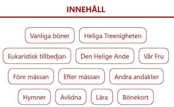 Menú devocionario móvil