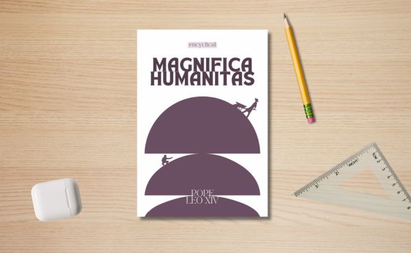 Cover of the "Magnifica Humanitas" ebook