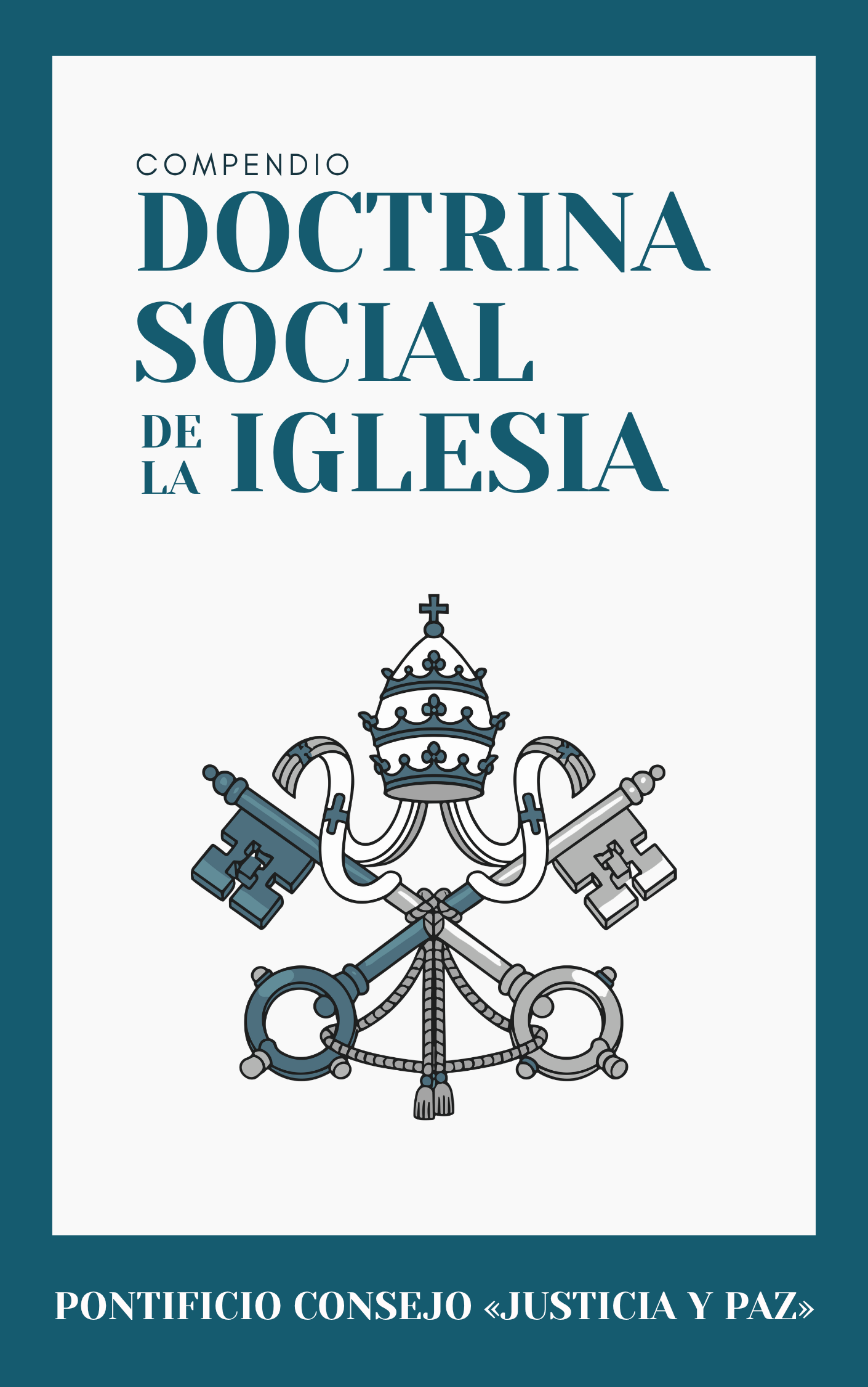 Portada del libro electrónico "Compendio de la Doctrina Social de la Iglesia", editado por la Oficina de información del Opus Dei.