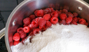 Confiture de framboise