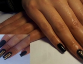 Modele unghii Pretty in black