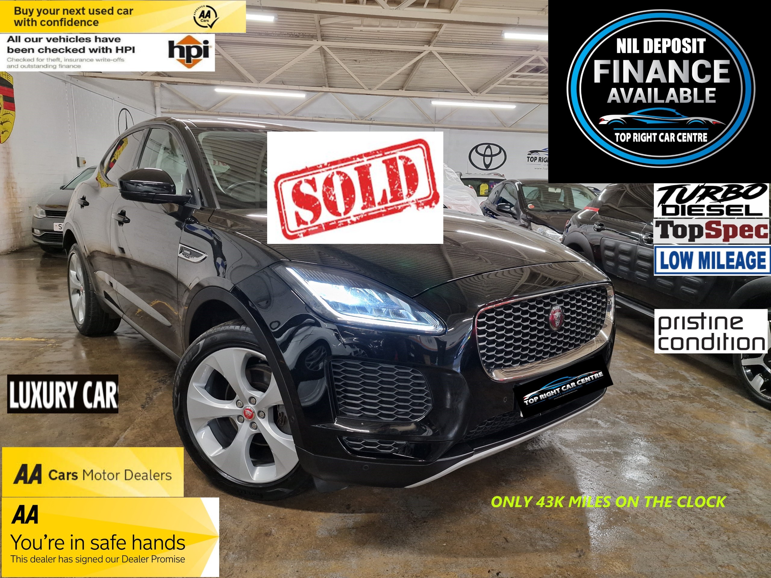 Jaguar E-Pace 2.0 D180 HSE Auto AWD Euro 6 [s/s] 5dr 2018