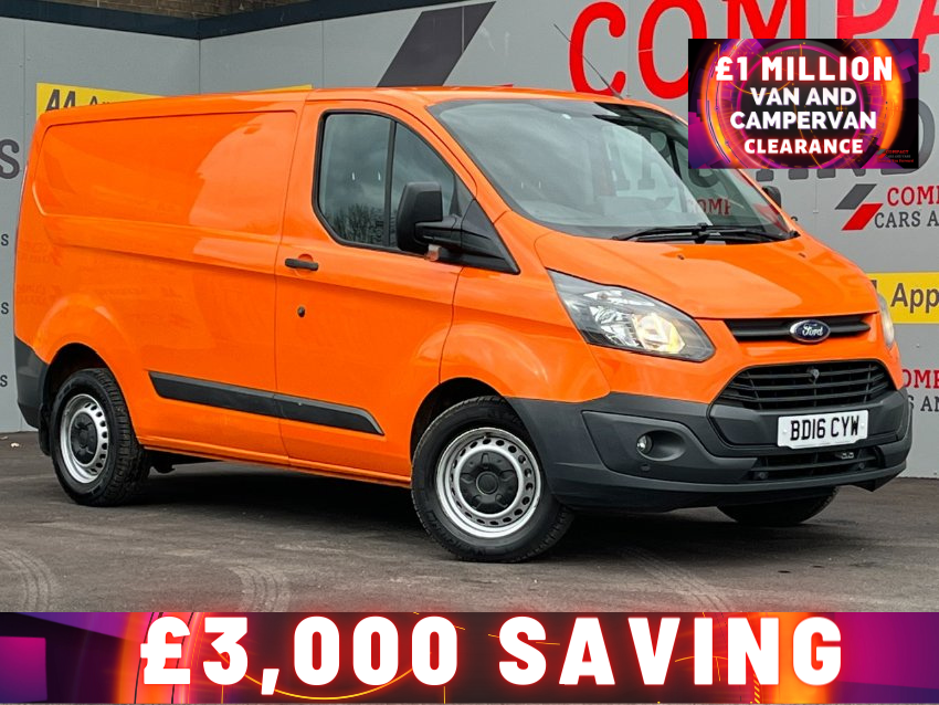 Ford Transit Custom 2.2 TDCi 125ps Low Roof Van 2016