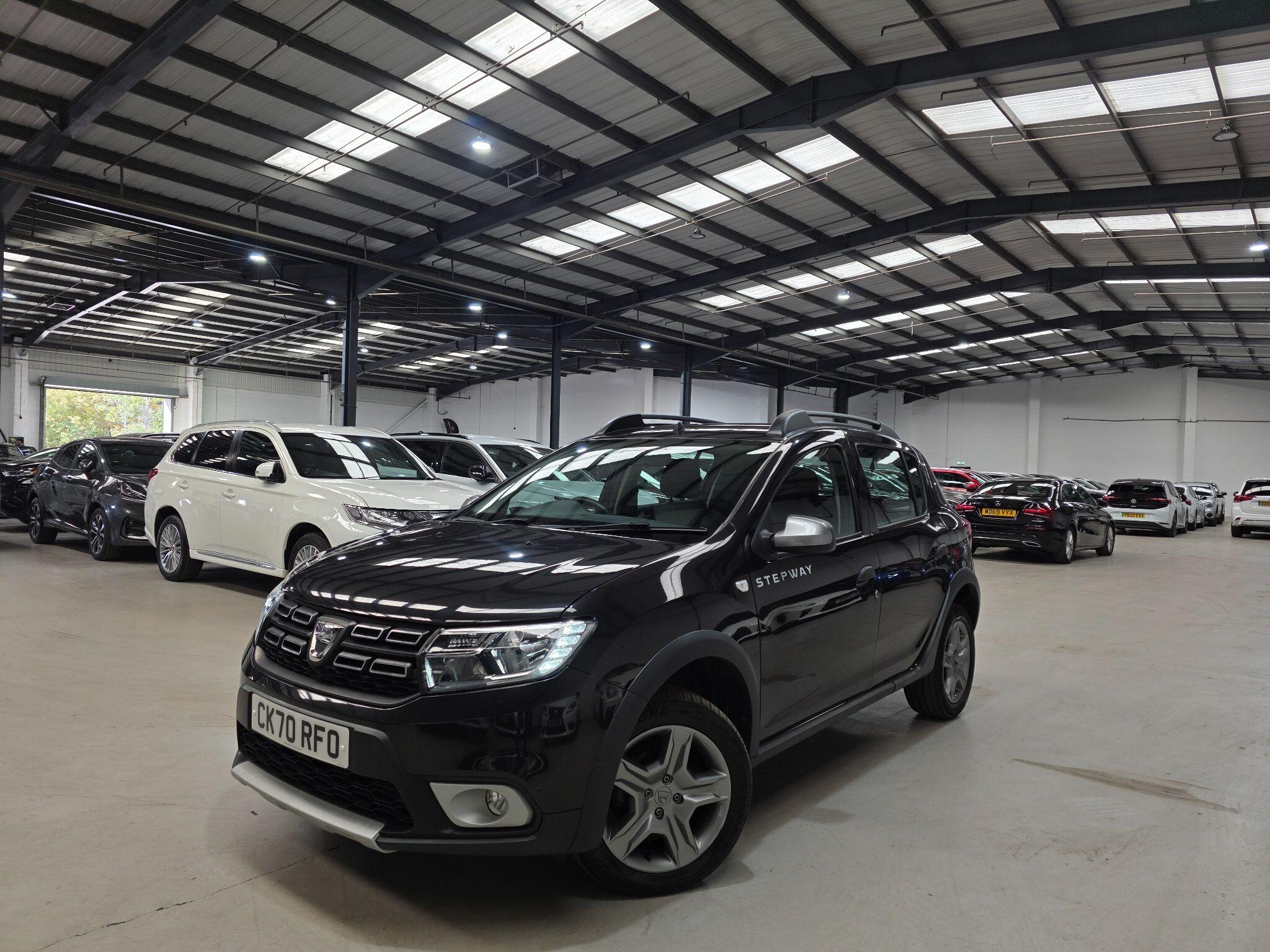 Black 2020 Dacia Sandero Stepway Hatchback Front-wheel drive Manual