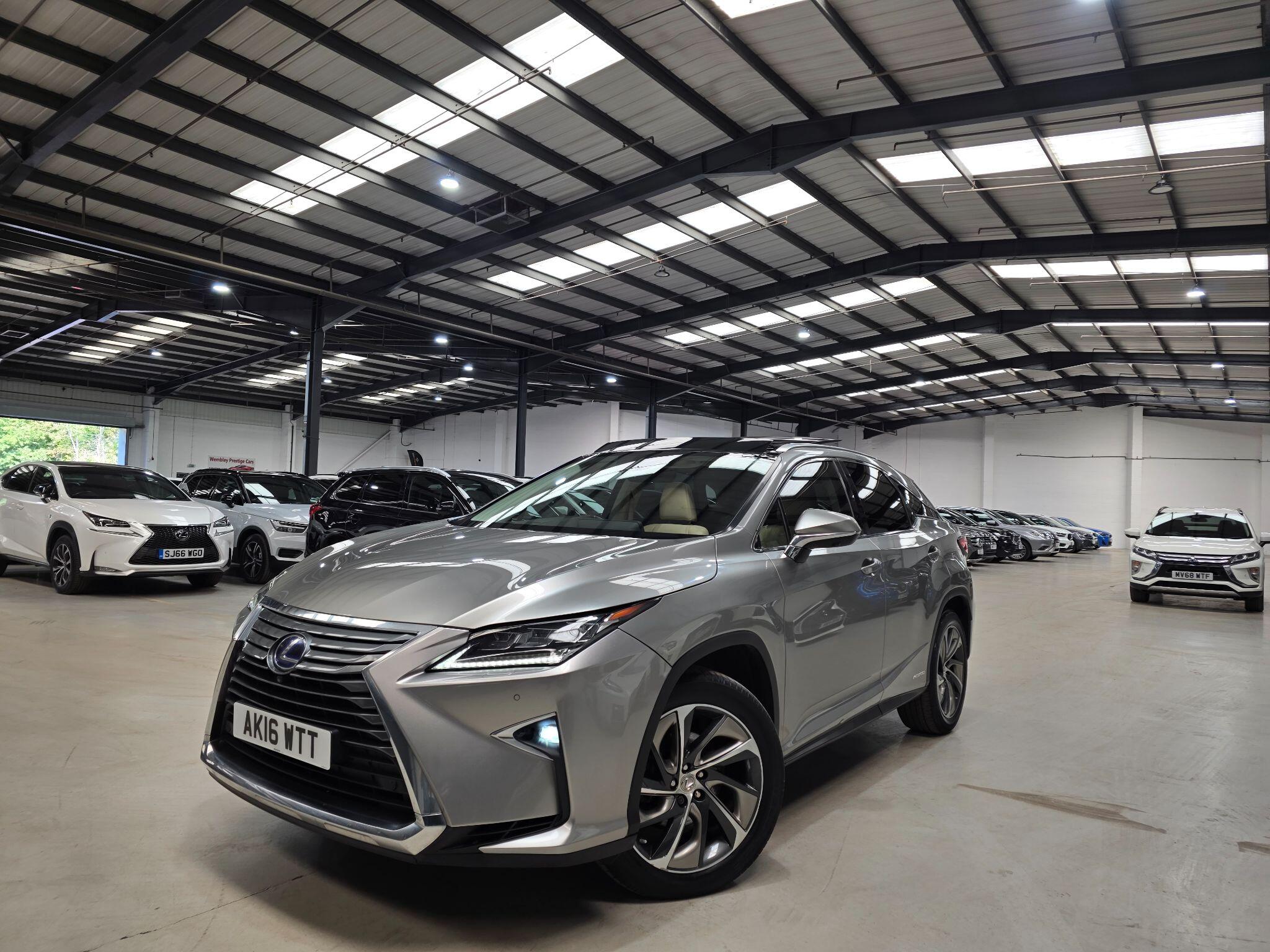 Silver 2016 Lexus RX SUV/Crossover All-wheel drive Automatic