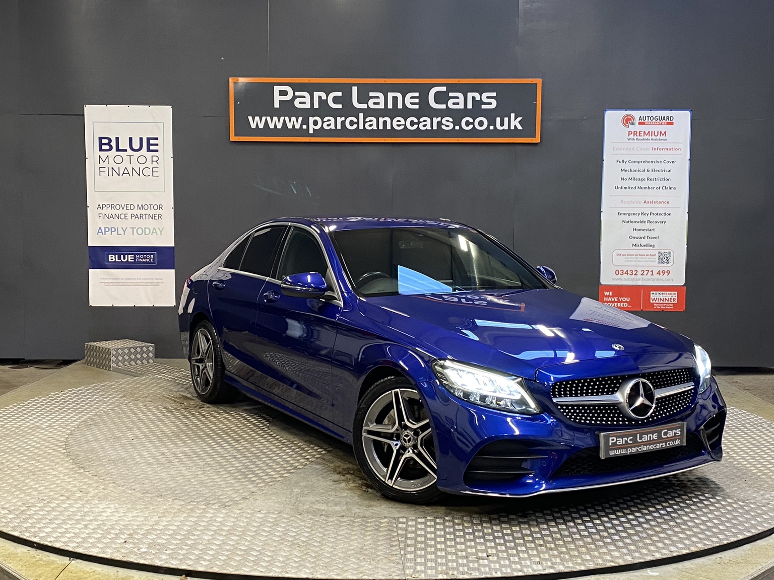 Mercedes-Benz C Class C220d AMG Line 4dr 9G-Tronic ** FULL DIGITAL SERVICE HISTORY ** 2019