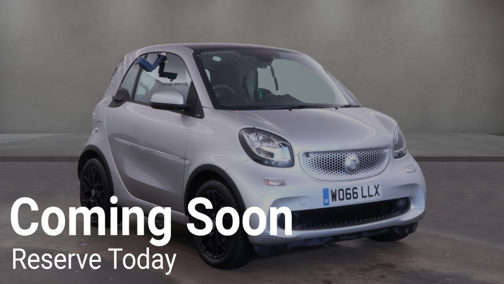 Silver 2017 Smart fortwo Hatchback Rear-wheel drive Automatic