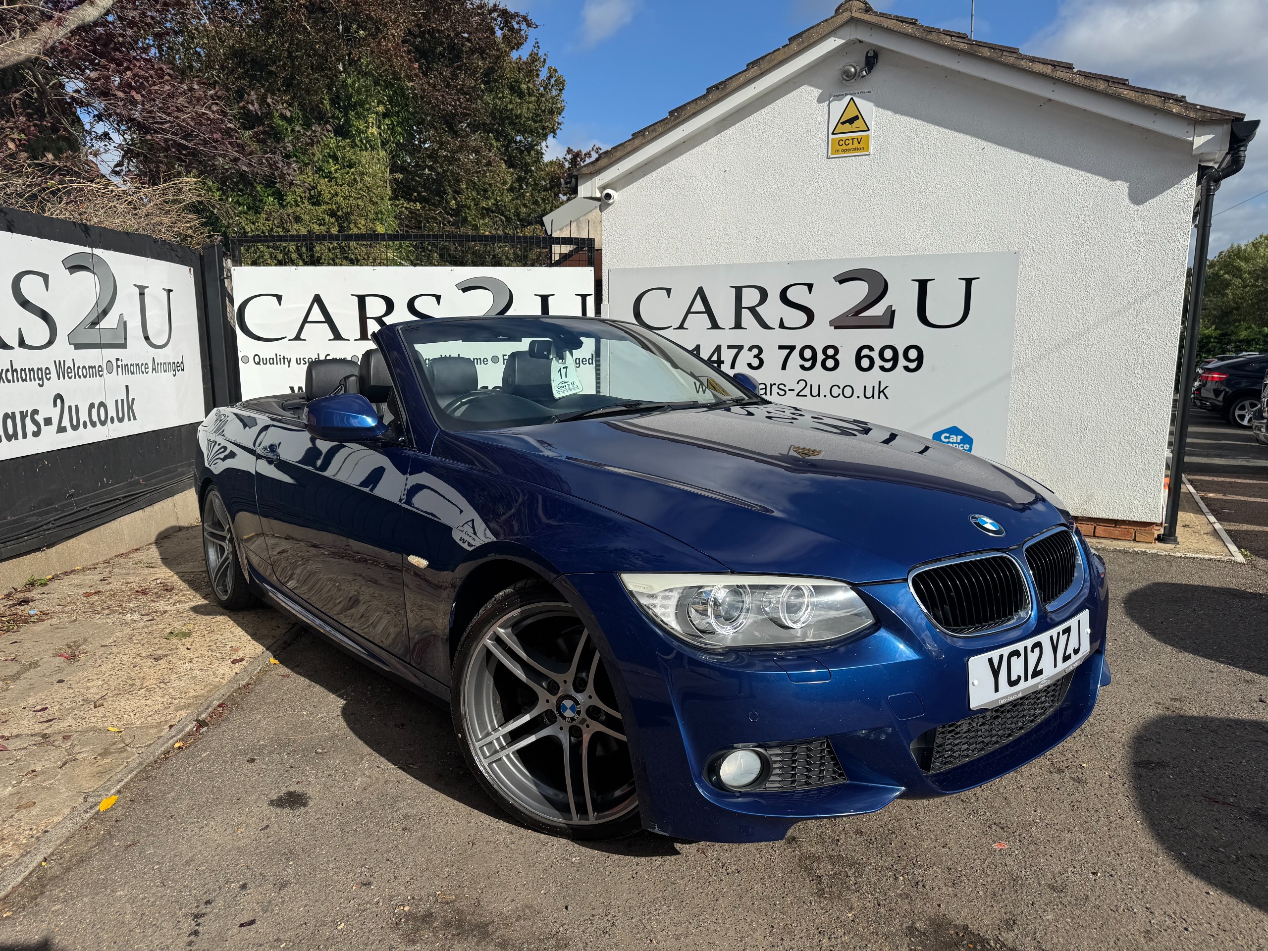 2012 BMW 3 Series 2.0TD 320d M Sport Convertible 2d auto