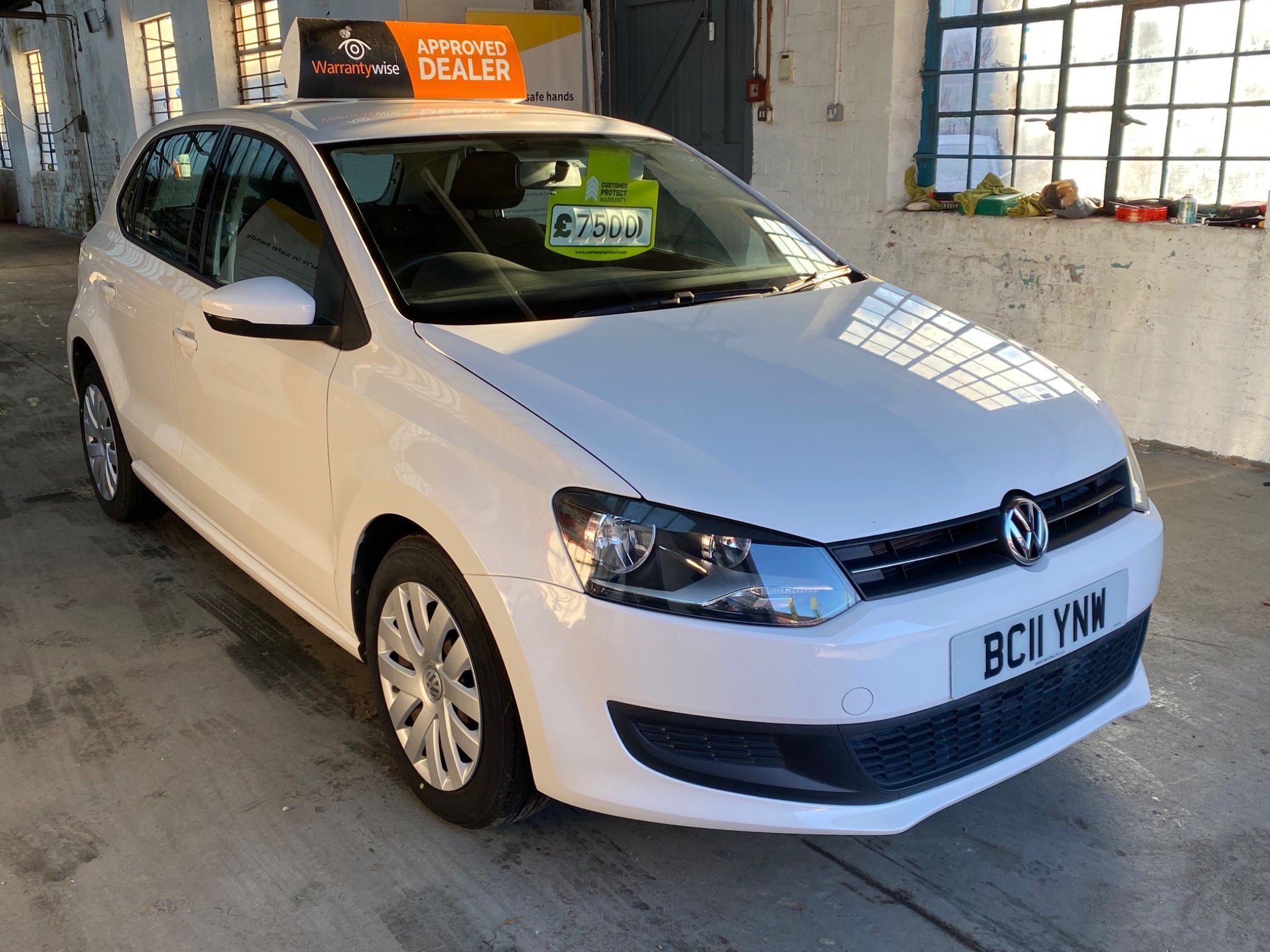 Volkswagen Polo 1.4 Match DSG Euro 5 5dr 2011