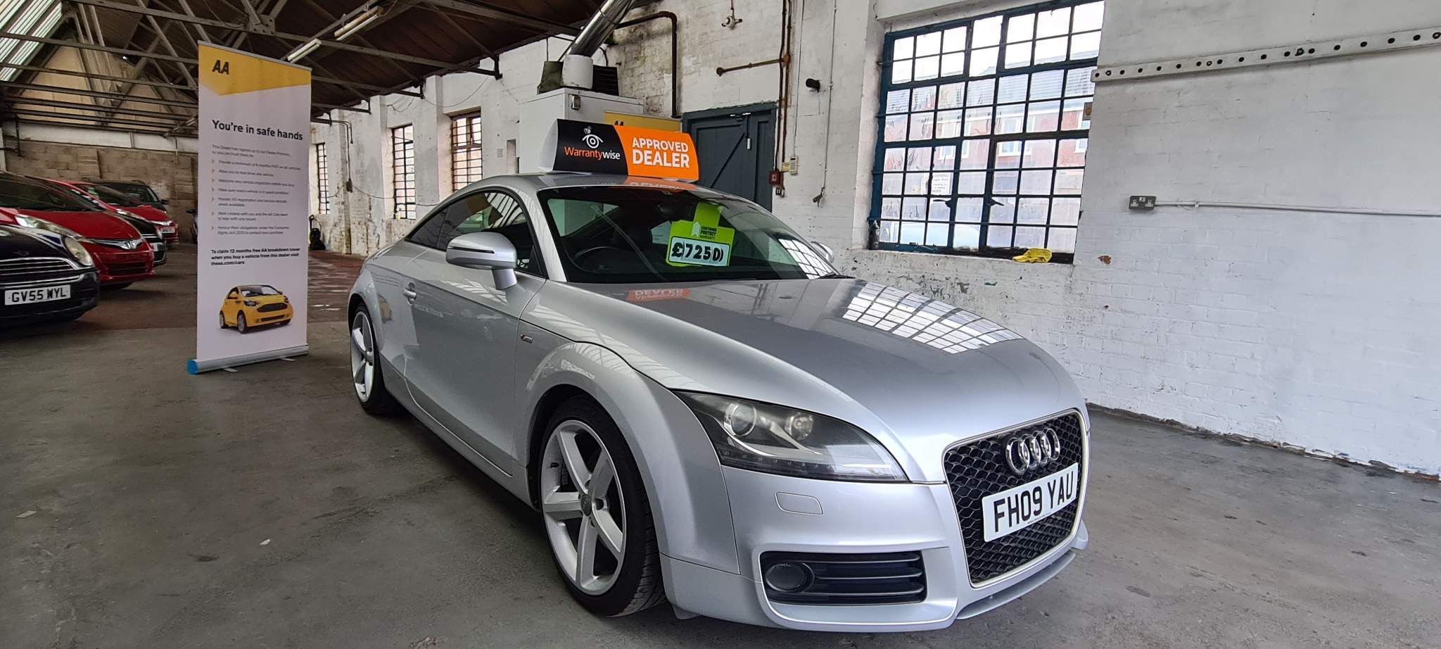 Audi TT 2.0 TFSI S line S Tronic quattro Euro 4 3dr 2009