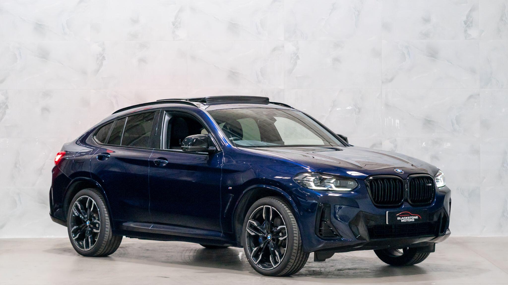 Blue 2022 BMW X4 Estate All-wheel drive Automatic