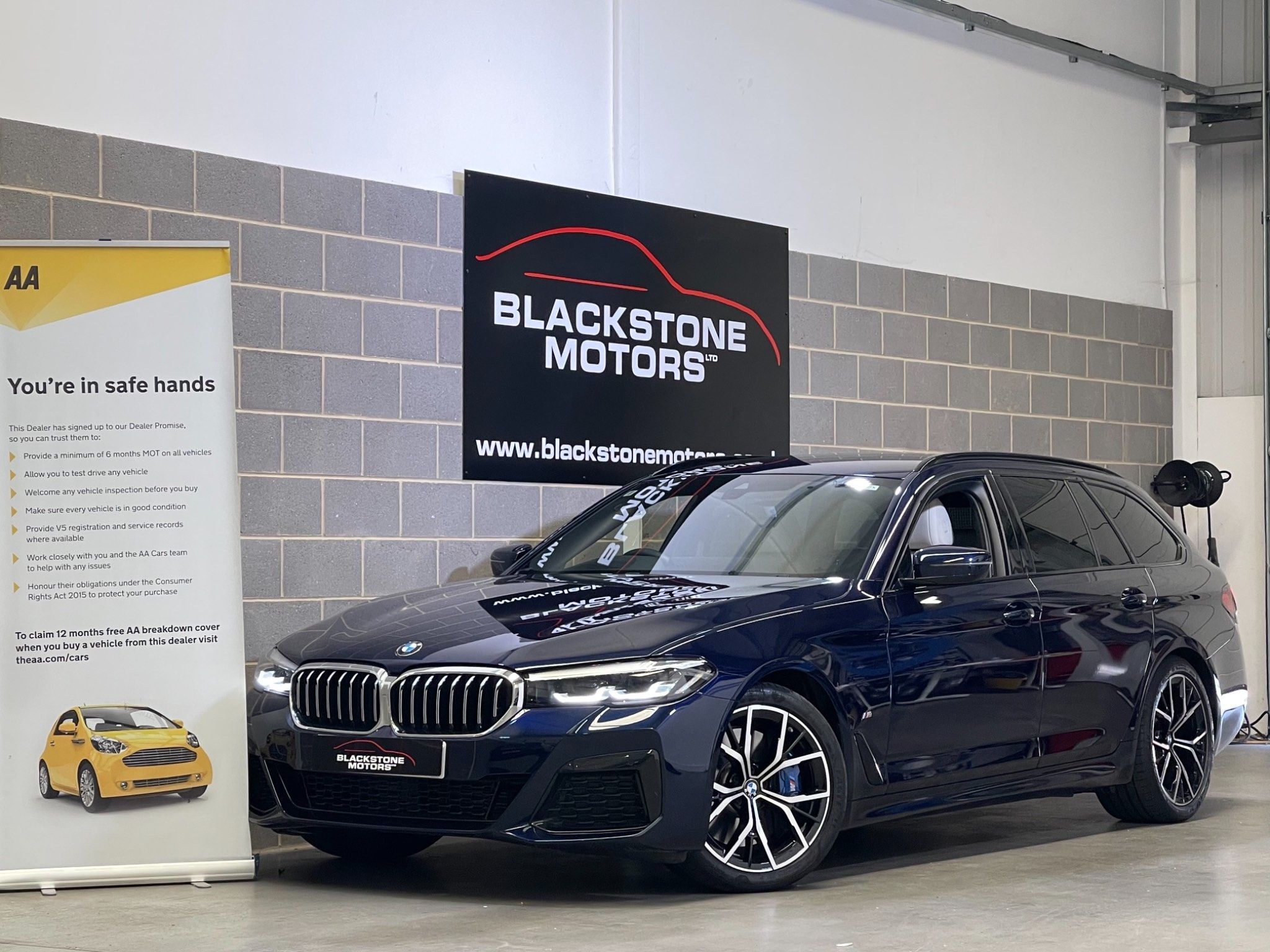BMW 5 Series 530D XDRIVE M SPORT TOURING MHEV 5-Door 2021