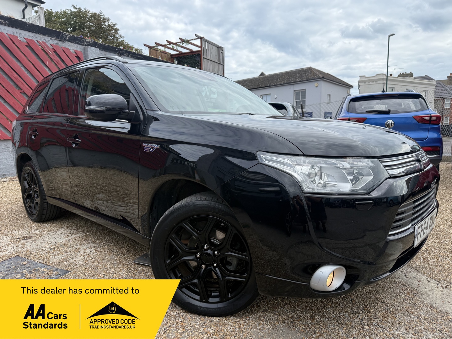 Black 2014 Mitsubishi Outlander SUV/Crossover All-wheel drive Automatic