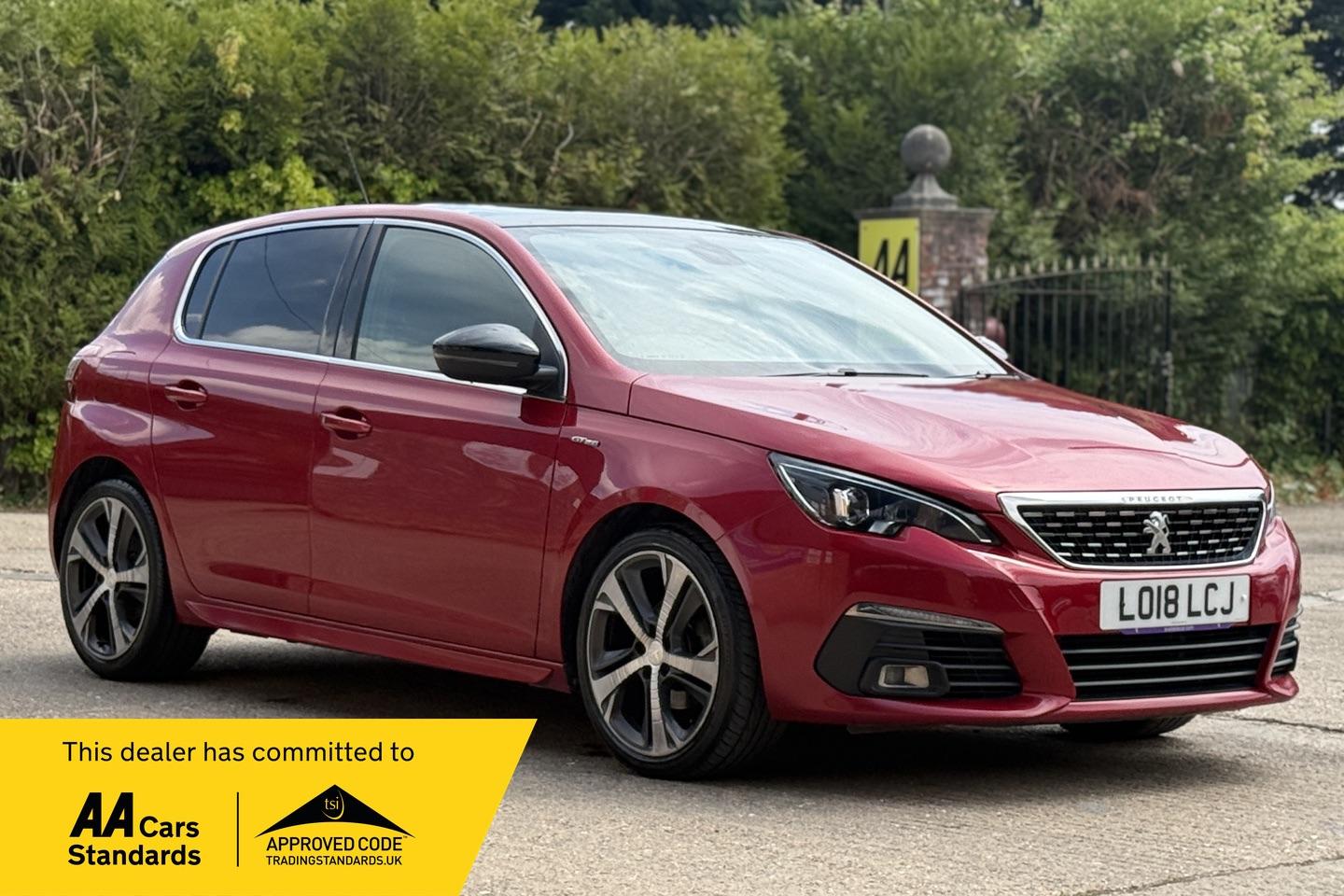 2018 Peugeot 308 1.2 PureTech GT Line