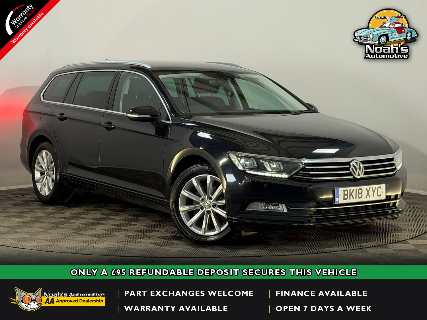 2018 Volkswagen Passat 1.6 Tdi Se Business 5dr