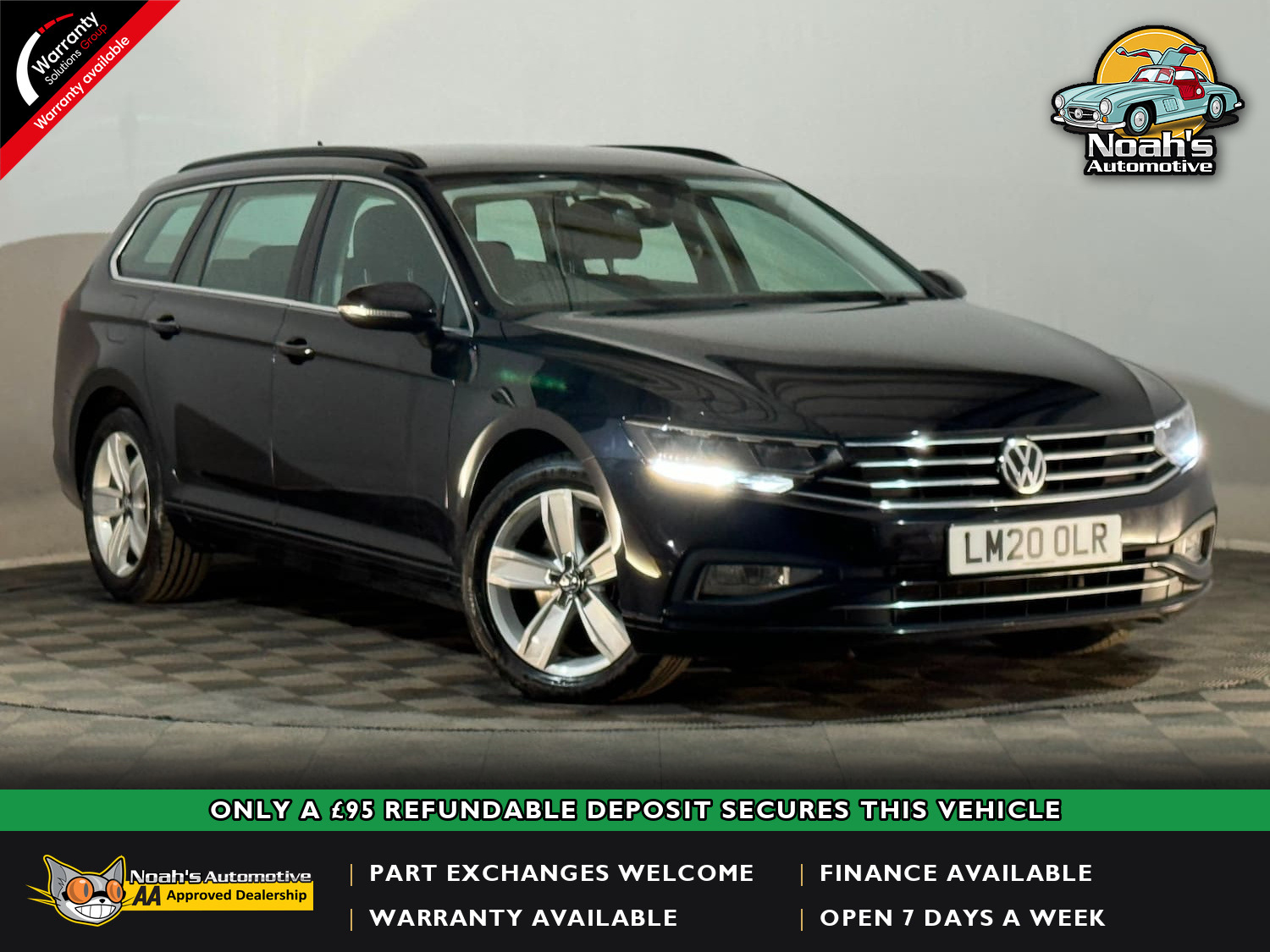 2020 Volkswagen Passat 1.6 Tdi Se 5dr Dsg