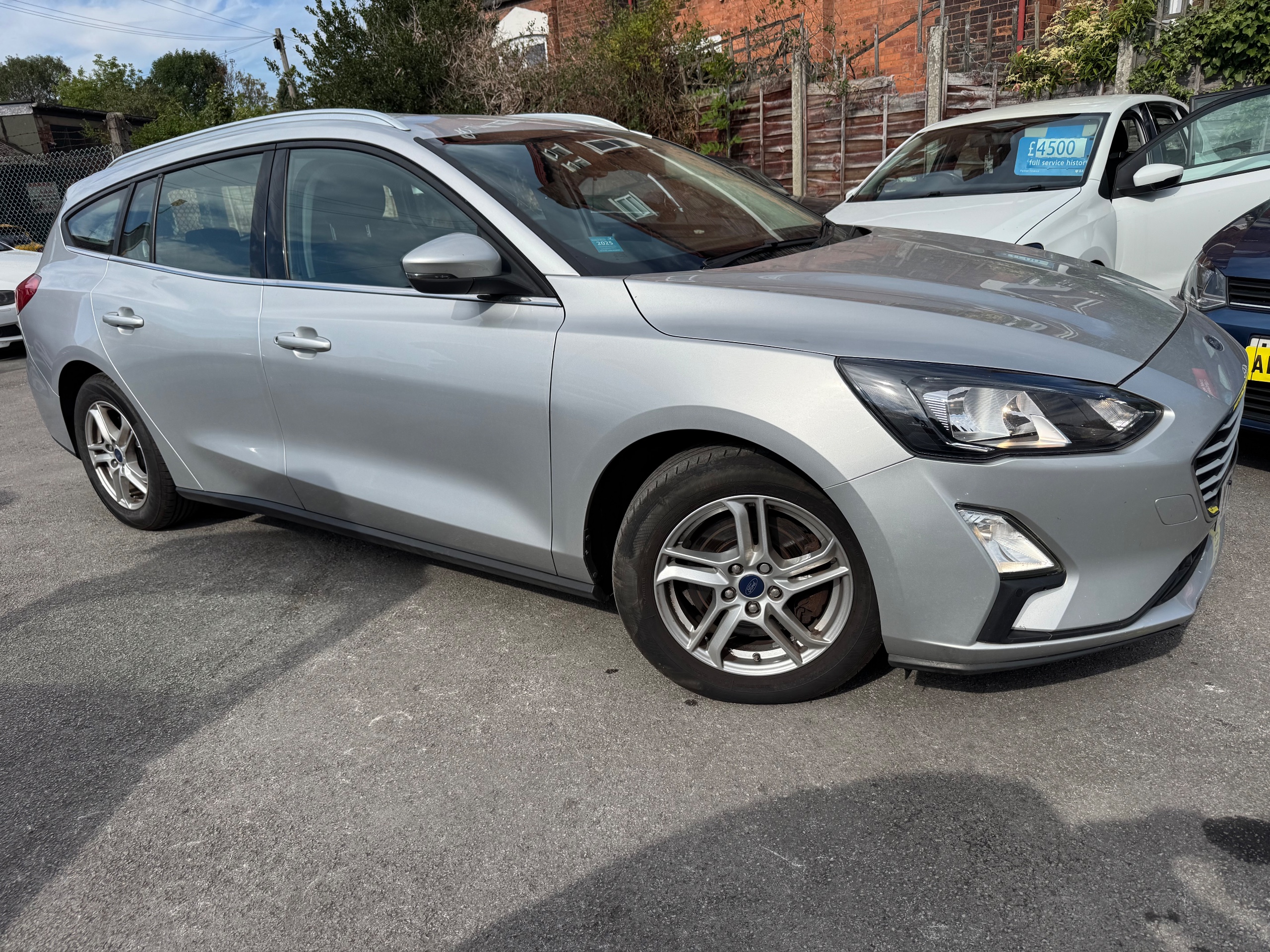 Silver 2019 Ford Focus Hatchback Front-wheel drive Manual