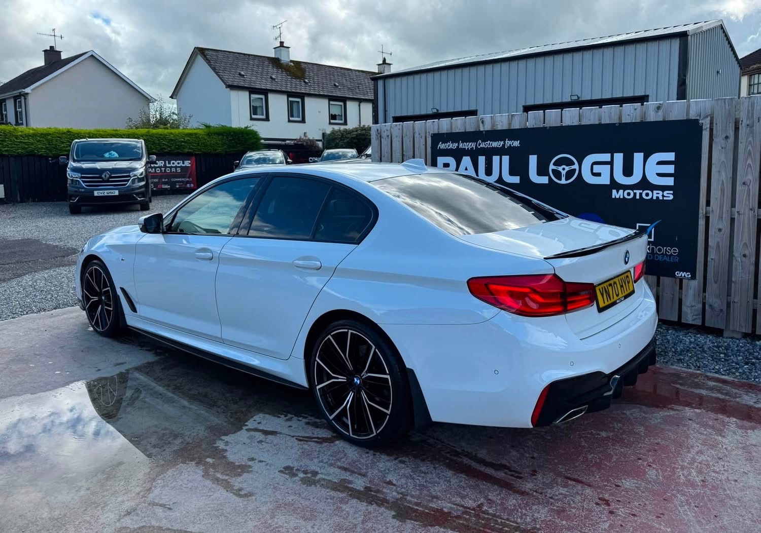 2020 BMW 5 Series 2.0 520d MHT M Sport Saloon 4dr Diesel Hybrid Auto Euro 6 (s/s) (190 ps) - vehicle photo 4 for sale on PureCar