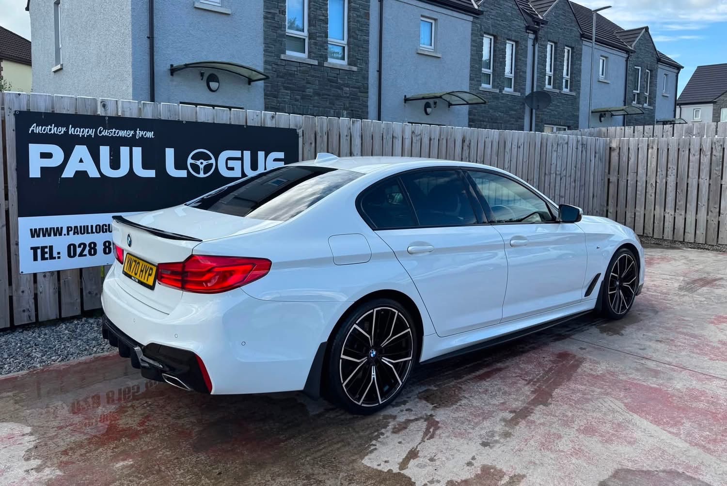 2020 BMW 5 Series 2.0 520d MHT M Sport Saloon 4dr Diesel Hybrid Auto Euro 6 (s/s) (190 ps) - vehicle photo 3 for sale on PureCar