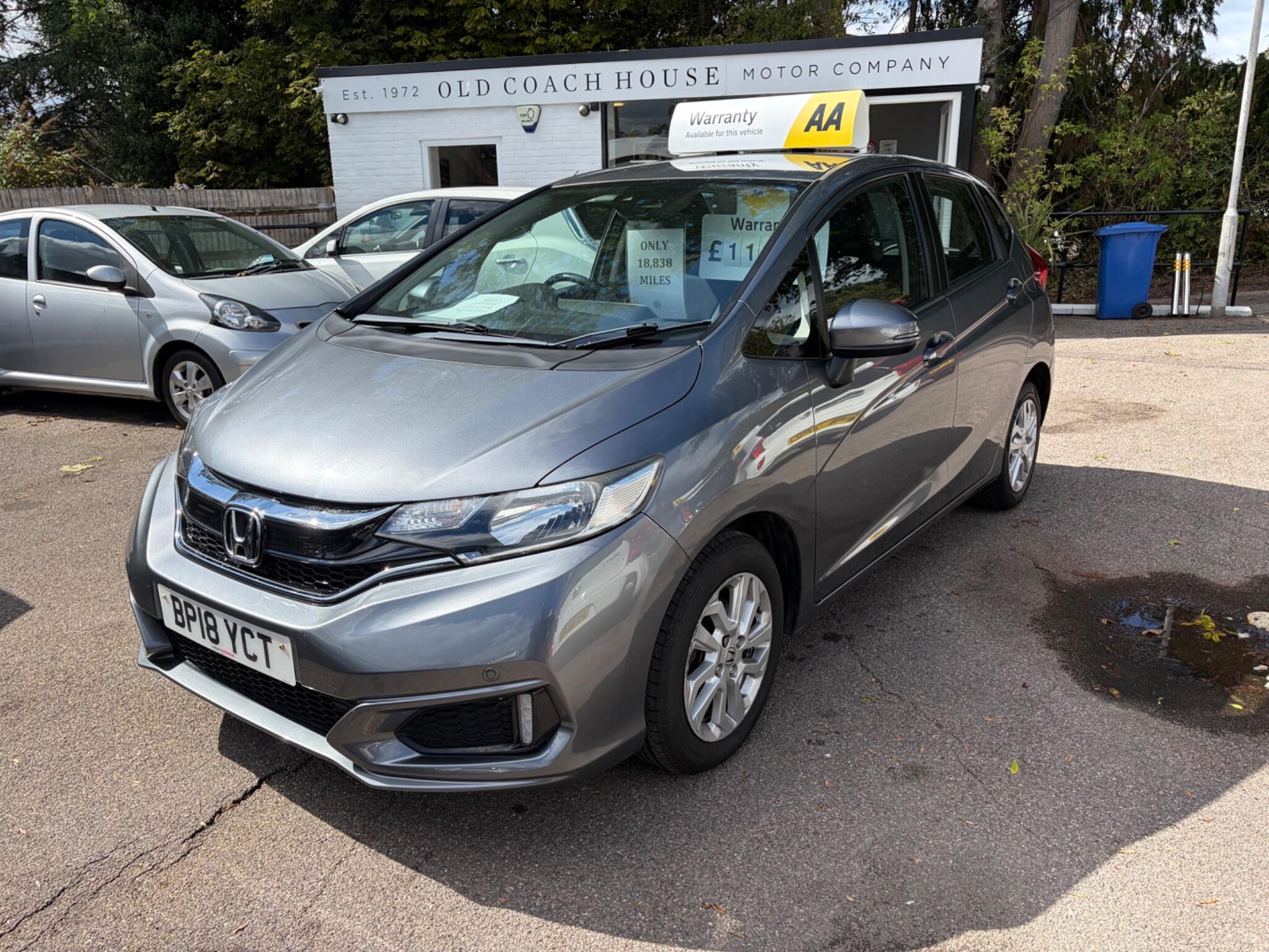 Grey 2018 Honda Jazz Hatchback Front-wheel drive Manual