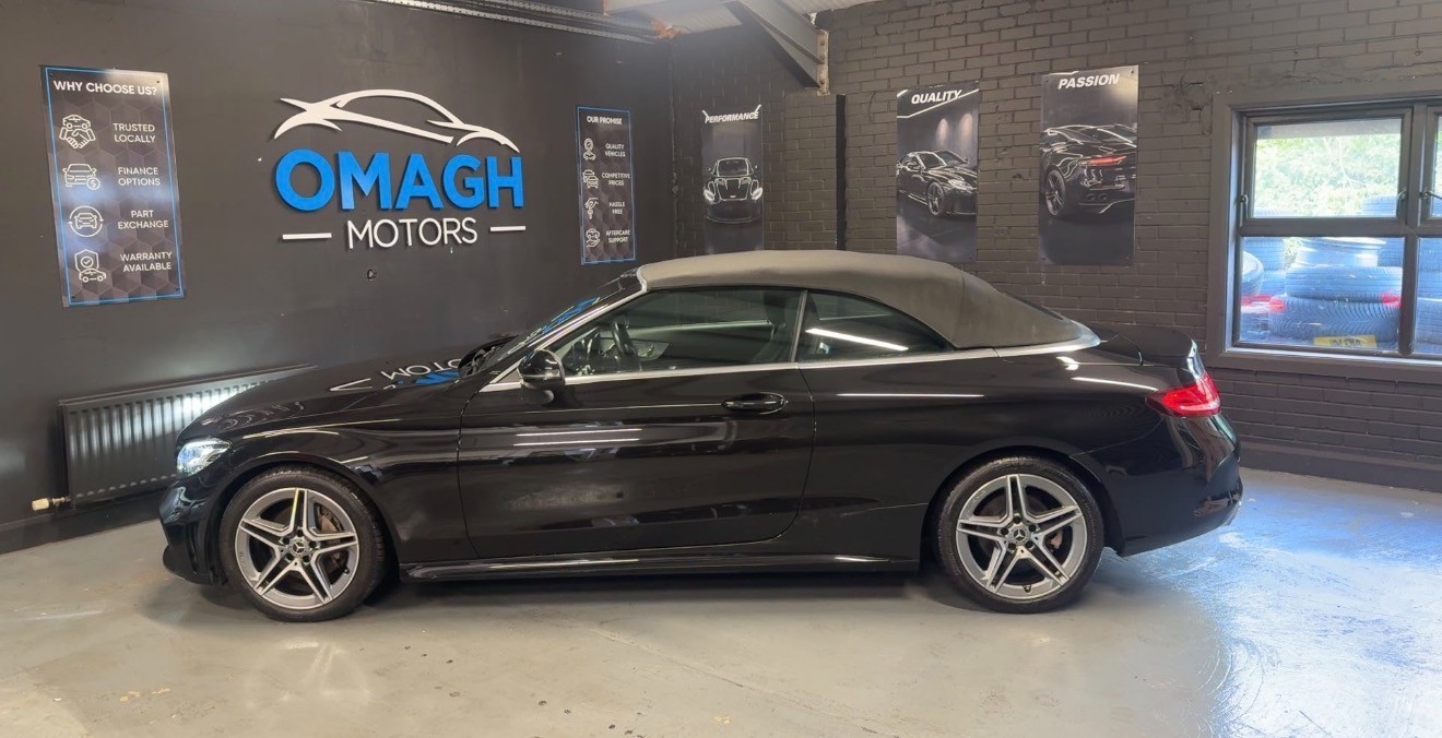 2019 MERCEDES C Class 2.0 C220d AMG Line Cabriolet 2dr Diesel G-Tronic+ Euro 6 (s/s) (194 ps) - vehicle photo 2 for sale on PureCar