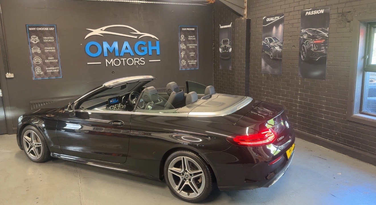2019 MERCEDES C Class 2.0 C220d AMG Line Cabriolet 2dr Diesel G-Tronic+ Euro 6 (s/s) (194 ps) - vehicle photo 3 for sale on PureCar