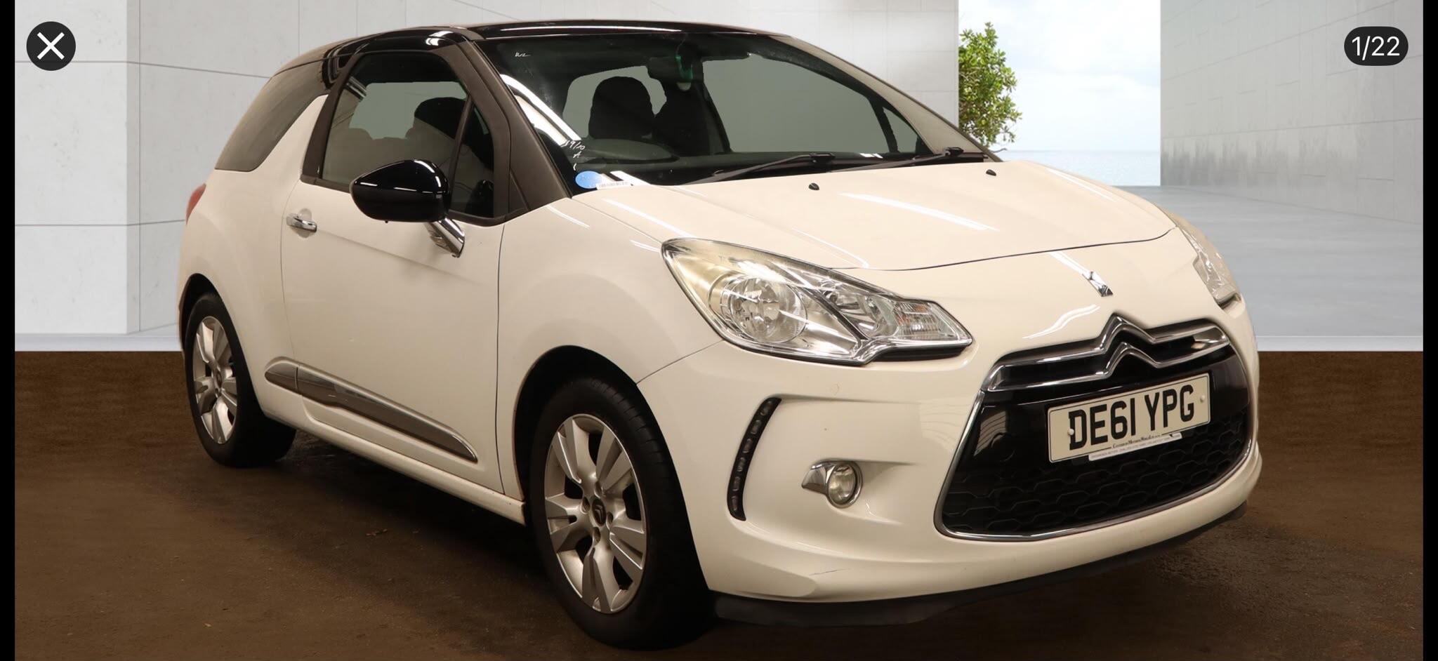 Other 2011 Citroen DS3 Hatchback Front-wheel drive Automatic
