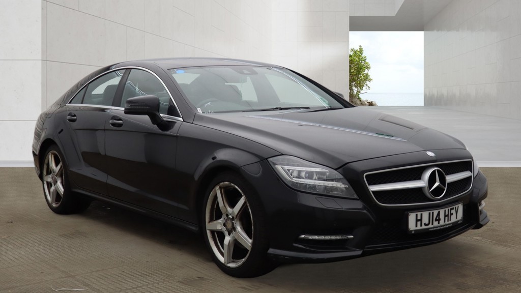 Black 2014 Mercedes-Benz CLS-Class Saloon Rear-wheel drive Automatic