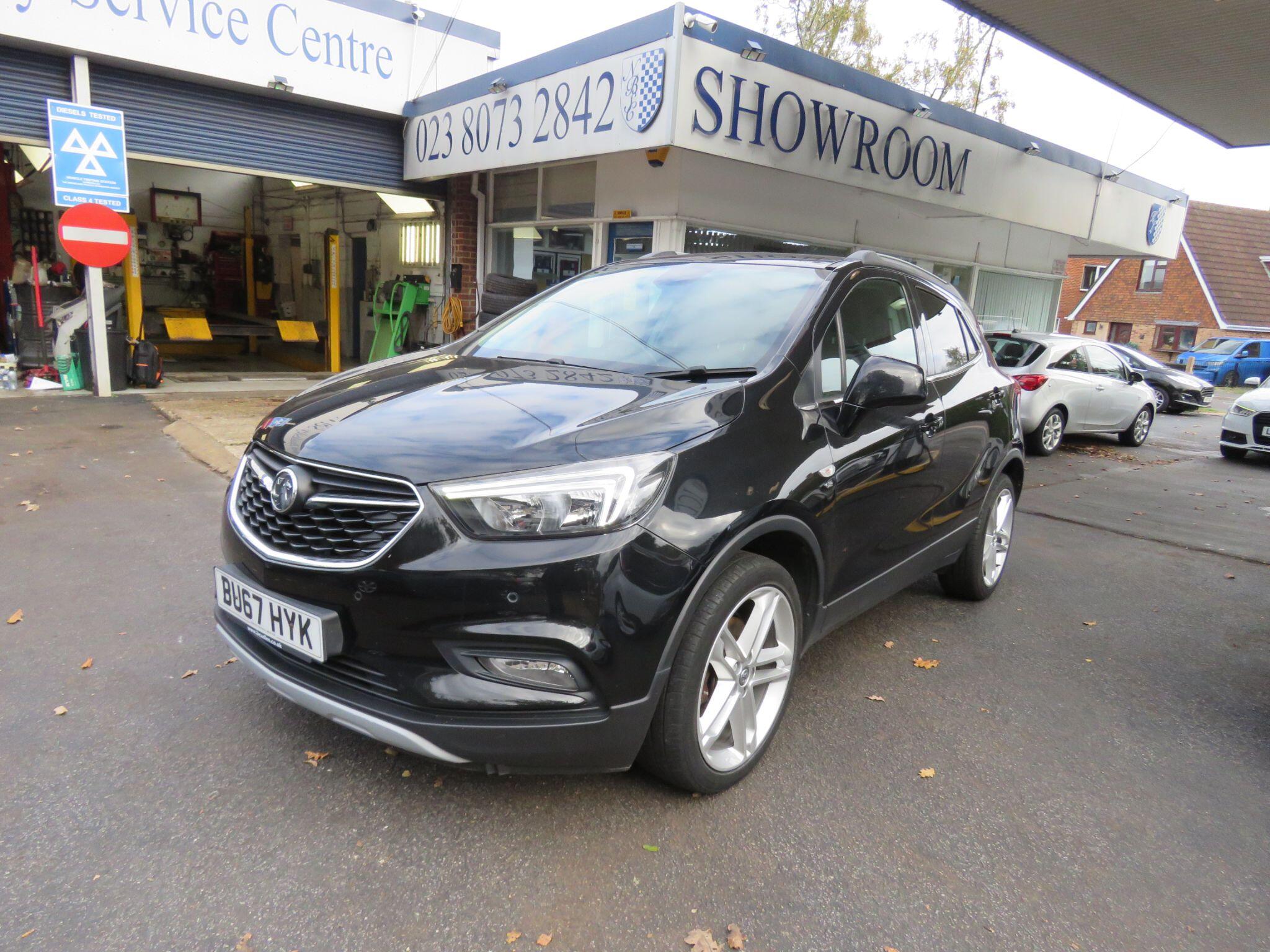 Black 2017 Vauxhall Mokka X Hatchback Front-wheel drive Automatic