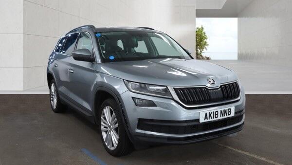 Grey 2018 Skoda Kodiaq Estate Front-wheel drive Automatic